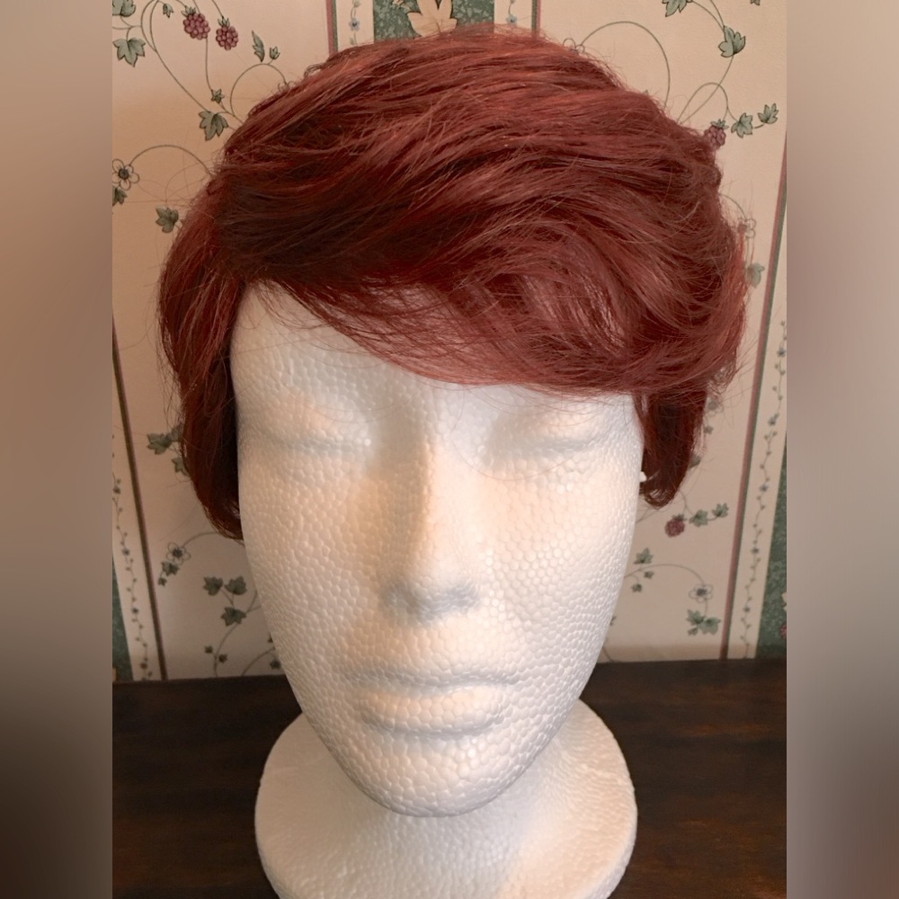 Copper Colored Synthetic Wig
